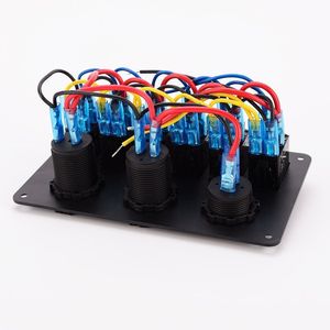 פנל 6 כנופיית rocker + רכב מרינר סירה מפסק + מד מתח 12 V-24 V - Product Image 3