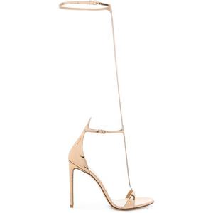 <span class=keywords><strong>Sandali</strong></span> <span class=keywords><strong>con</strong></span> <span class=keywords><strong>tacco</strong></span> alto da donna <span class=keywords><strong>con</strong></span> cinturino alla caviglia <span class=keywords><strong>Color</strong></span> <span class=keywords><strong>oro</strong></span> di nuovo stile - Product Image 5