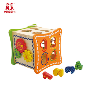 Multifunción actividad cubo forma <span class=keywords><strong>de</strong></span> <span class=keywords><strong>madera</strong></span> clasificación cubo Ábaco <span class=keywords><strong>de</strong></span> <span class=keywords><strong>Madera</strong></span> Juguetes <span class=keywords><strong>de</strong></span> aprendizaje temprano para niños - Product Image 3