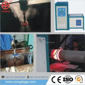 High frequency induction heating quenching steel shaft /ball pin hardening machine