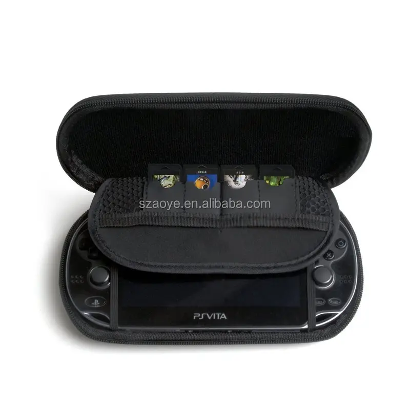 EVA sert seyahat kapak kılıfı taşıma çantası koruyucu PSP 2000 3000 oyun koruyucu saklama çantası