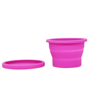 Yongli Heat Resistance Foldable Suction Drinking <strong>Coffee</strong> <strong>Folding</strong> Collapsible Silicone Drinking Cup - Product Image 2