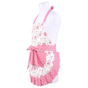 Grazioso <span class=keywords><strong>Grembiule</strong></span> in Pizzo Regolabile per Casa, Negozio, Cucina, Cucinare, Grembiuli per Bambini con Tasca per Regalo di Natale, <span class=keywords><strong>Rosa</strong></span> - Product Image 1