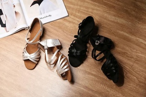 SS11 Haute Qualité Noir <span class=keywords><strong>Talon</strong></span> <span class=keywords><strong>3</strong></span>.5 <span class=keywords><strong>cm</strong></span> Filles/Enfant Latine <span class=keywords><strong>chaussures</strong></span> <span class=keywords><strong>de</strong></span> <span class=keywords><strong>danse</strong></span> - Product Image 6