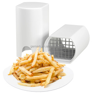 Affettatrice <span class=keywords><strong>Manuale</strong></span> per Patate e Verdure con Lame in Acciaio Inox per Patatine Fritte e Fette di Mela - Design Riutilizzabile - Product Image 1