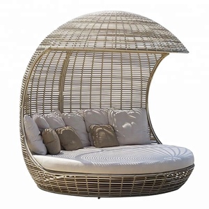 Exclusivo Mueble de Exterior, <span class=keywords><strong>Tumbona</strong></span> de Ratán para Patio, Cama de Jardín - Product Image 1