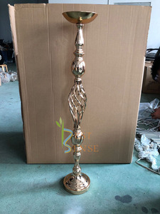 Centrotavola alta in metallo <span class=keywords><strong>da</strong></span> sposa <span class=keywords><strong>da</strong></span> 80cm per decorazioni per eventi di festa nome del prodotto - Product Image 3