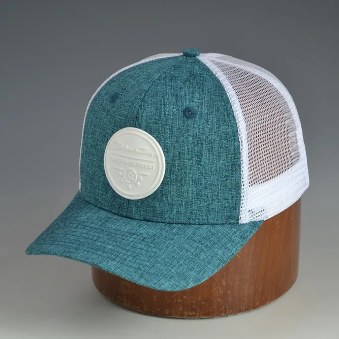 High quality style cap manufacturer top Stylish custom logo 6 panel baseball cap with mesh back