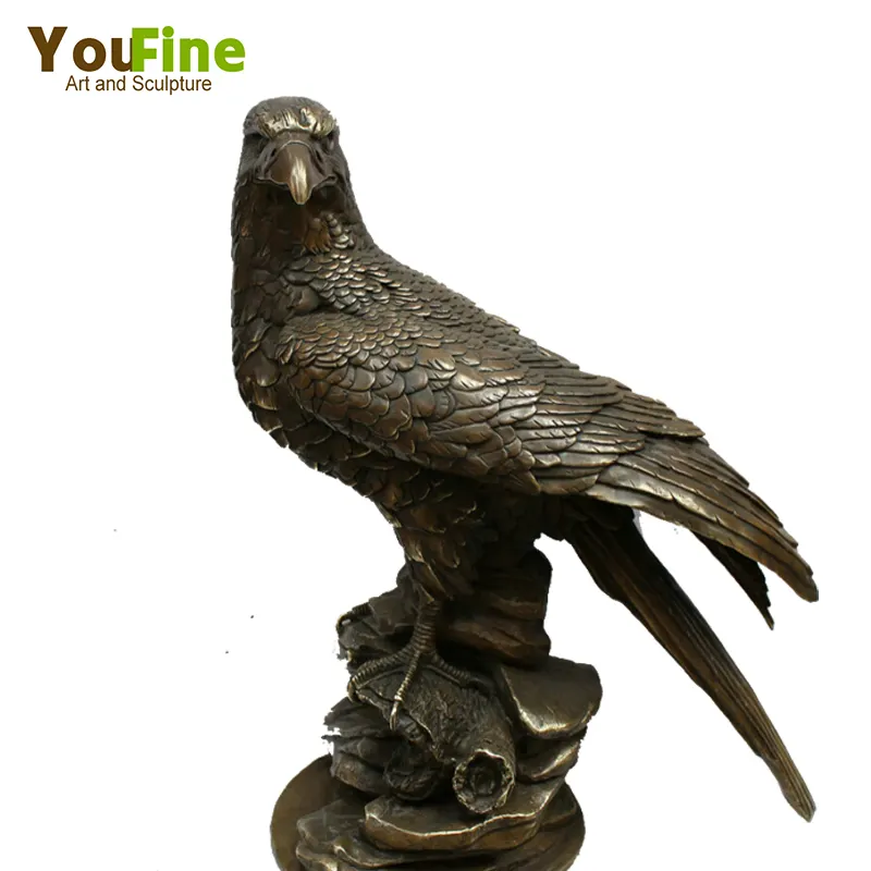 Verkauf Bronze Vogel Statue Messing Adler Skulpturen