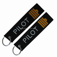 porte-clés brodé/ étiquette de clé / porte-clés ALPHA JET