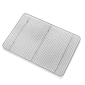 Commercial Wire Shelving Bakeware Chrome Plated Wire Icing Grate