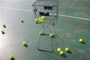 Pelota De Tenis Recoger Tolva de acero durante 110 unids bola