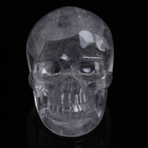 Teschi in Cristallo di Quarzo Intagliati a <span class=keywords><strong>Mano</strong></span> Naturali in Vendita - Product Image 3