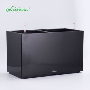Leizisure-macetero Rectangular de plástico, suministros de <span class=keywords><strong>jardín</strong></span> <span class=keywords><strong>chino</strong></span>, autoriego - Product Image 3