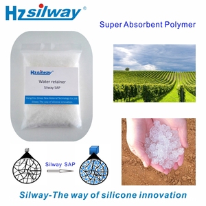 Silway SAP <span class=keywords><strong>hidrogel</strong></span> rapero polímero absorbente de <span class=keywords><strong>agua</strong></span> para agricultura, hecho en china - Product Image 2