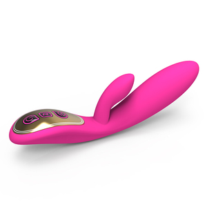 Y.Love Wasserdichtes wiederauf lad bares Sexspielzeug für Erwachsene für Frauen G-Punkt-Kaninchen-Dildo <span class=keywords><strong>vibrator</strong></span> aus Silikon und ABS-Material - Product Image 4