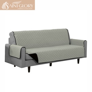 High Quality Slipcover <strong>Sofa</strong> Covers Set Quilted Reversible Furniture <strong>Protector</strong> with Elastic Strap - Product Image 1