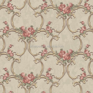 1.06m * 15.6m Classique Mode Européenne <span class=keywords><strong>Style</strong></span> Rural Rose Conception Maison Décorative Papier Peint Coréen - Product Image 4