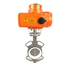 Butterfly Valve electric motor valve actuator