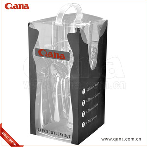 Juego de cubiertos colgantes de acero inoxidable para el hogar, vajilla de cocina de alta calidad, 24 unidades - Product Image 3
