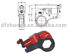 Hydraulic <strong>Torque</strong> Wrench Hex. Type Hand Tools for Big <strong>Torque</strong> Value Industry Titanium Hex Wrench - Product Image 4