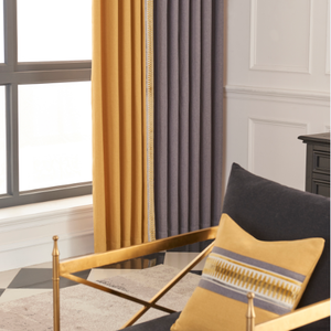 Venta al por mayor de poliéster Jacquard cortina de terciopelo Trim - Product Image 3