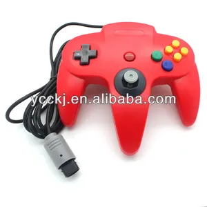 de jeu pour nintendo 64 joystick/joueur de jeu/gamepad/joypad/noir. n64 contrôleurs fournisseur de la chine