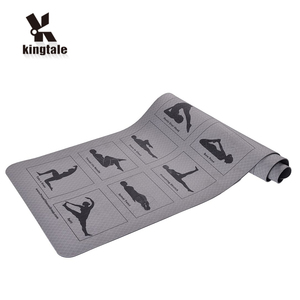 Kingtale fare per ordinare eco friendly teal stuoia di yoga del tpe - Product Image 6