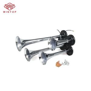 Klakson Udara Truk 3 Jalur Elektrik OEM TZ-314-1 Solenoid Krom 12v Klakson Udara 24v - Product Image 3