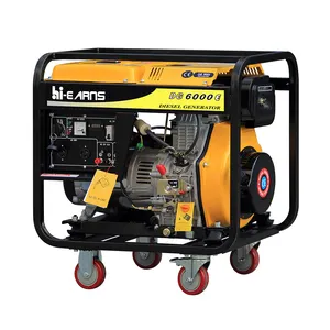 Generator Diesel Pendingin Udara Tipe Terbuka 50HZ 3KW 5KW 6KW Harga Terbaik