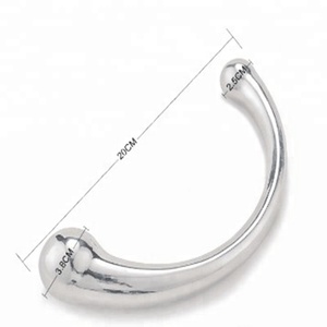 Bon Acier Inoxydable Anal Godes Métal Pénis Butt Plug p-spot Stimulation <span class=keywords><strong>Gay</strong></span> Hommes Jouet Prostate Masseur - Product Image 6
