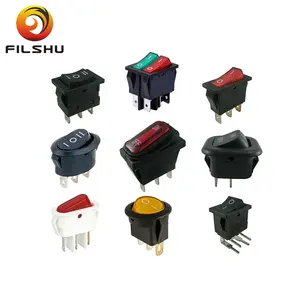 16A 250V Mini 3 Cara Rocker Switch T85 T120 T125 55 R11, Alat On/Off Switch untuk Mesin Las