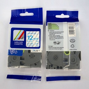 TZE133 CINTA LAMINADA TZ, CINTA DE ETIQUETAS AZUL SOBRE TRANSPARENTE, TZ133 Ptouch, CINTA DE ETIQUETA DE TZ-133 - Product Image 1