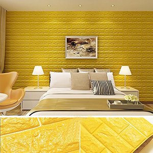 Panel de Pared 3D de Ladrillo, Papel Tapiz de Espuma de PVC/<span class=keywords><strong>PE</strong></span>/EVA, Papel Tapiz Decorativo para Habitación Infantil - Product Image 2