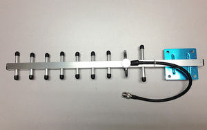 <span class=keywords><strong>Antena</strong></span> Yagi <span class=keywords><strong>Lintratek</strong></span> de 12dbi y 9 Unidades para Amplificador de Señal Celular CDMA y GSM para Comunicación de 820-960mhz - Product Image 2