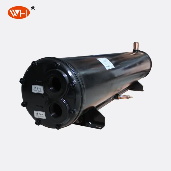 OEM-design fluid heat exchanger boat,150kw shell and tube sea water condenser shell tube condenser stainless