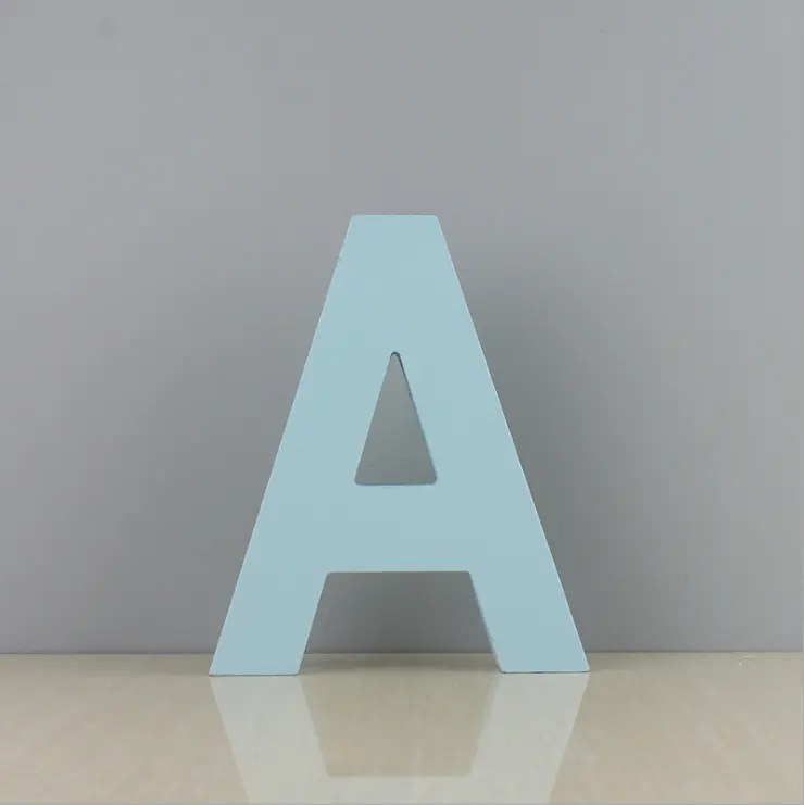 Letras do alfabeto decorativas diy, 26 letras