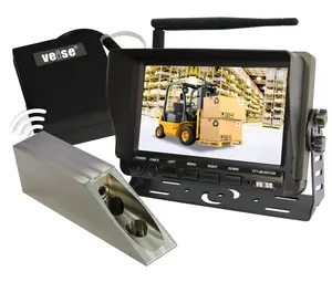 屋外での取り扱いの安全性のためのフォークリフトワイヤレスカメラキット用720Pワイヤレスフロントカメラ