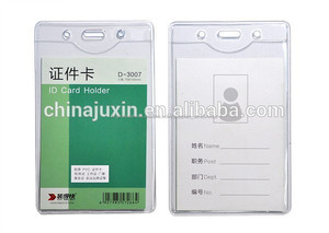 Capacitadores <span class=keywords><strong>RBD</strong></span> 0.3 mm Clear Plastic Soft tarjetas de identificación de negocios titular de <span class=keywords><strong>la</strong></span> tarjeta Made in china - Product Image 1