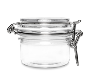 mini 40ml 50ml 100ml custom plastic storage weck jar