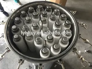 Industrial Filtering Equipment Industrial Filtering Equipment Stainless Steel Multi Cartridge Filter Housing For Water Treatment