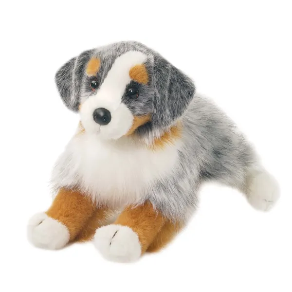 Brinquedo de pelúcia para cachorro pastor alemão
