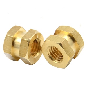 Brass Copper Đóng Hex Threaded Chèn <span class=keywords><strong>Nut</strong></span> Với Đĩa cho Nhựa Khuôn DIN16903 MỘT - Product Image 5