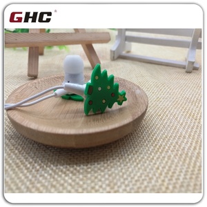 En vedette portable arbre De Noël enfants écouteurs avec 2D PVC design - Product Image 5
