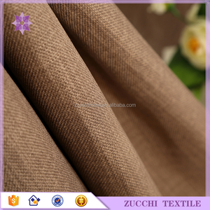 Faux Lin Occultant Rideaux de Couleur Unie <span class=keywords><strong>pour</strong></span> le Salon - Product Image 5