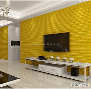 A prueba de agua Anti mancha-de-3D XPE ladrillo espuma etiqueta de la pared de Auto adhesivo papel pintado para <span class=keywords><strong>Hoom</strong></span> Decoración - Product Image 6