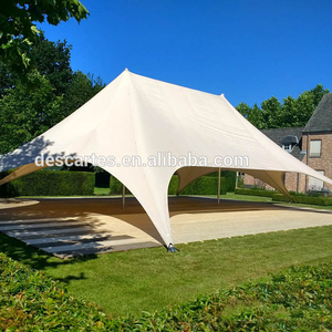 Tente d'étoiles de fête en PVC ivoire, chapiteau de fête, de carnaval pour 50 personnes, pour événements de Festival - Product Image 2