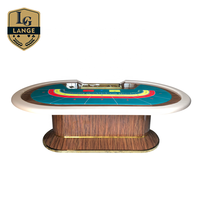 Texas Poker Chips Maßgefertigter Casino-Roulette-Tisch mit LED-Beleuchtung