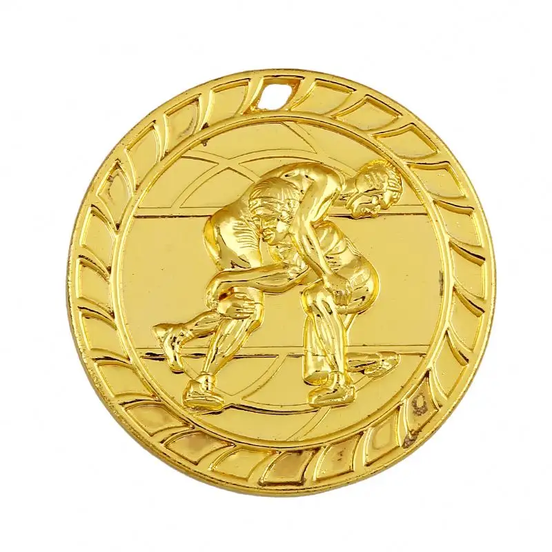 Factory supply cheap simple design eco-friendly zinc alloy metal medals