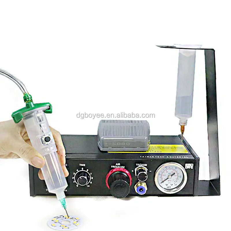 Glue Dispenser,semi-auto glue dispenser 982, Epoxy resin Dispensing Machine